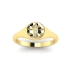 Thumbnail Image 1 of KLEORA IRIS Modern Electrum™ Diamond Cats Eye Ring