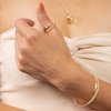 Thumbnail Image 3 of KLEORA CONTORTO Modern Electrum™ Rope & Polished Crossover Ring
