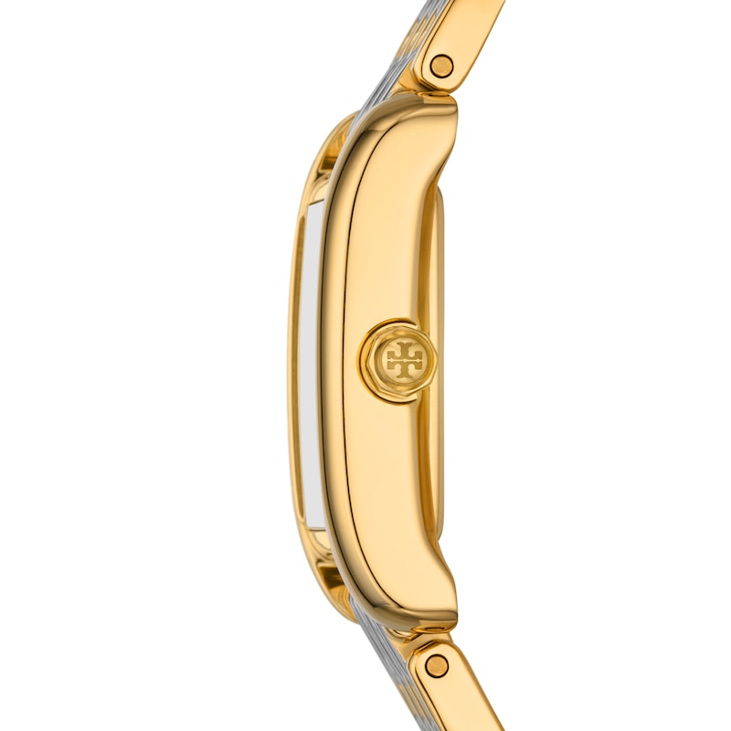 Main Image 2 of Tory Burch Mini Eleanor Women's Rectangle Two Tone Watch