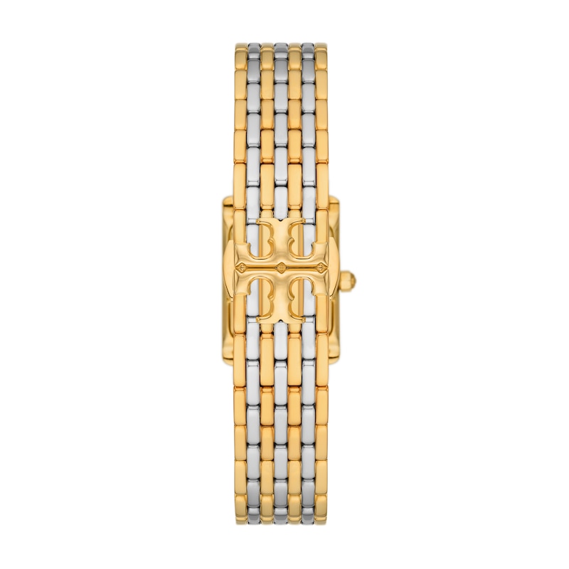 Main Image 3 of Tory Burch Mini Eleanor Women's Rectangle Two Tone Watch
