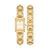 Thumbnail Image 4 of Tory Burch Mini Eleanor Women's Gold Tone Double Wrap Watch