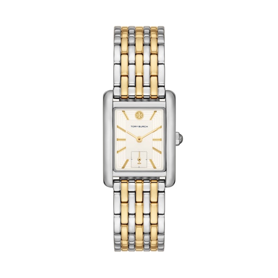 Tory Burch The Eleanor Women's Two Tone Bracelet Watch