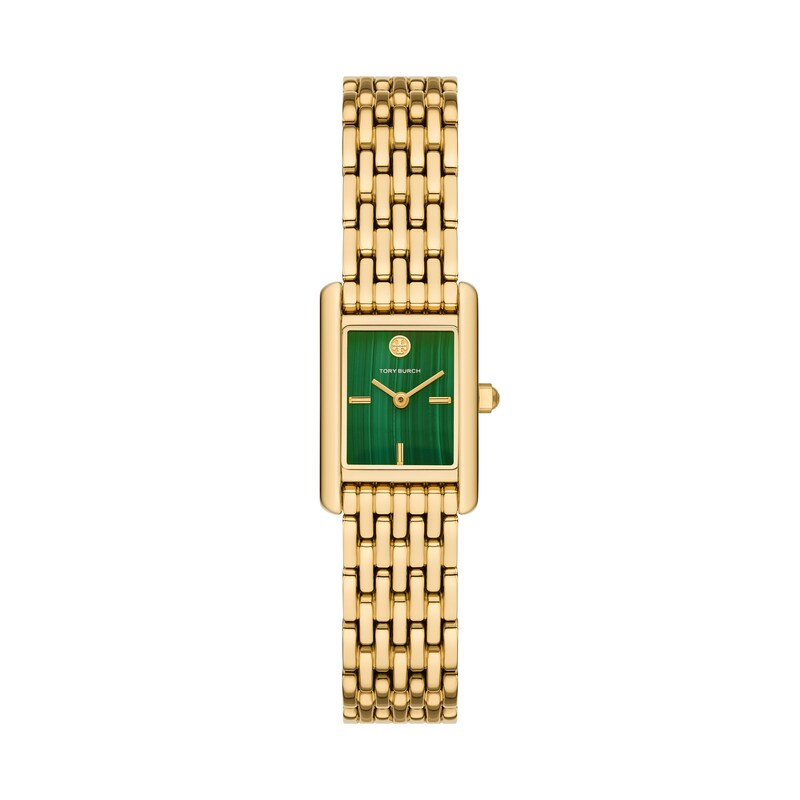 Main Image 1 of Tory Burch Small Eleanor Women's Malachite Dial & Gold Tone Bracelet Watch