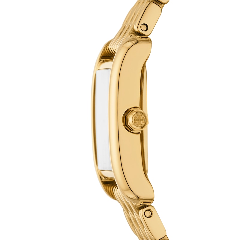 Main Image 3 of Tory Burch Small Eleanor Women's Malachite Dial & Gold Tone Bracelet Watch