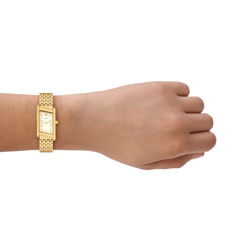 Main Image 4 of Tory Burch Eleanor Women's Angled Gold Tone Bracelet Watch