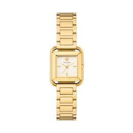 Tory Burch Kira Square Gold Tone Watch