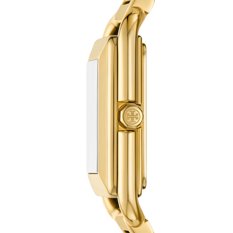 Main Image 3 of Tory Burch Kira Square Gold Tone Watch