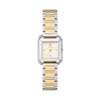 Thumbnail Image 1 of Tory Burch Kira Square Women's Two Tone Stainless Steel Bracelet Watch