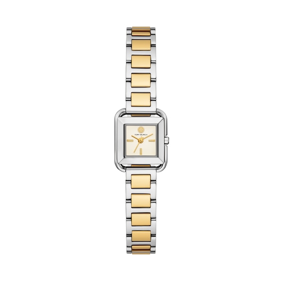 Tory Burch Small Kira Women's 18mm Two Tone Bracelet Watch