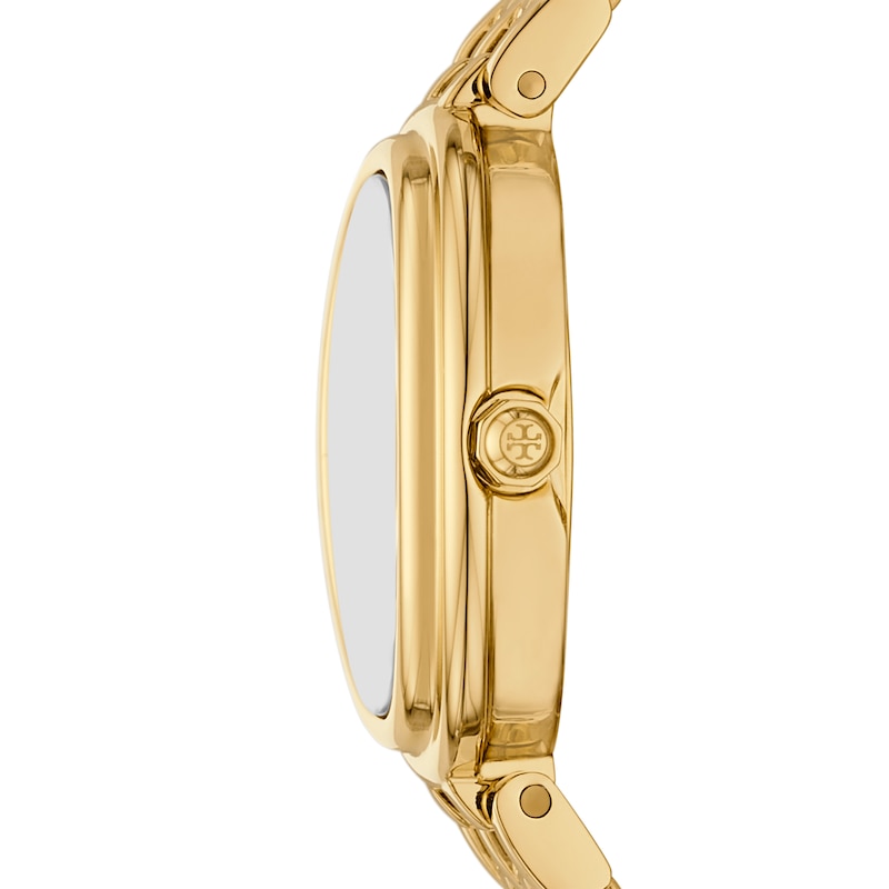 Main Image 3 of Tory Burch Oval Women's Gold Tone Stainless Steel Watch