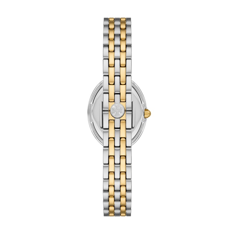 Main Image 2 of Tory Burch Oval Two Tone Stainless Steel Watch