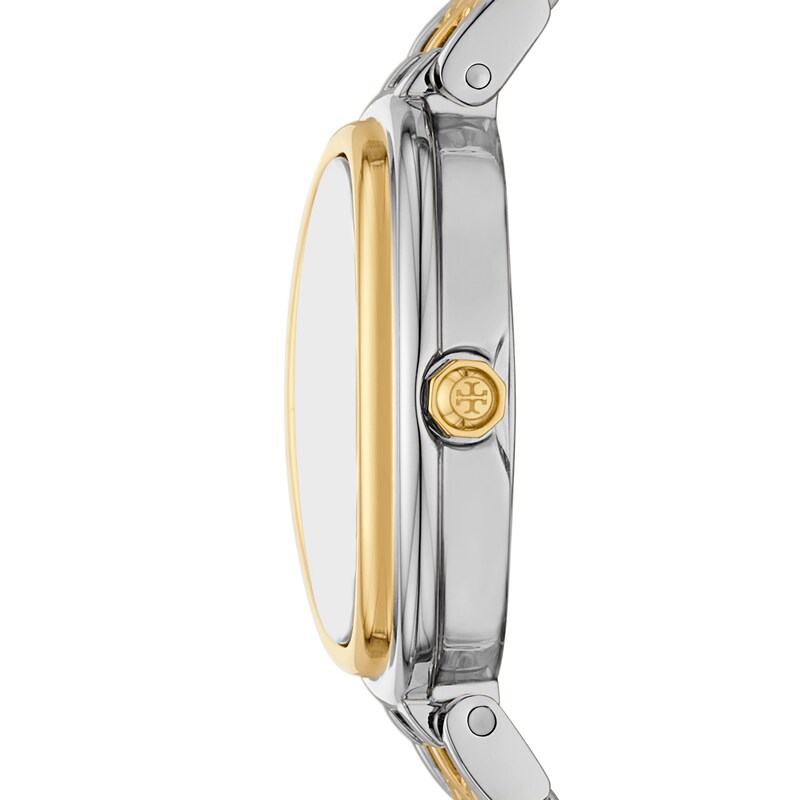 Main Image 3 of Tory Burch Oval Two Tone Stainless Steel Watch