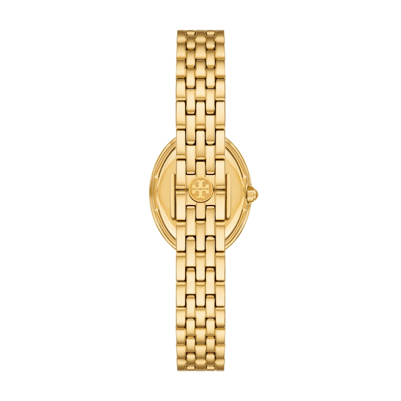 Main Image 2 of Tory Burch Oval Women's Malachite Dial & Two Tone Watch