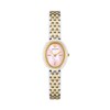 Thumbnail Image 1 of Tory Burch Oval Women's Pink Mother Of Pearl Dial & Two Tone Watch