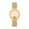 Thumbnail Image 1 of Tory Burch Pierced Women's Gold Tone Bracelet Watch