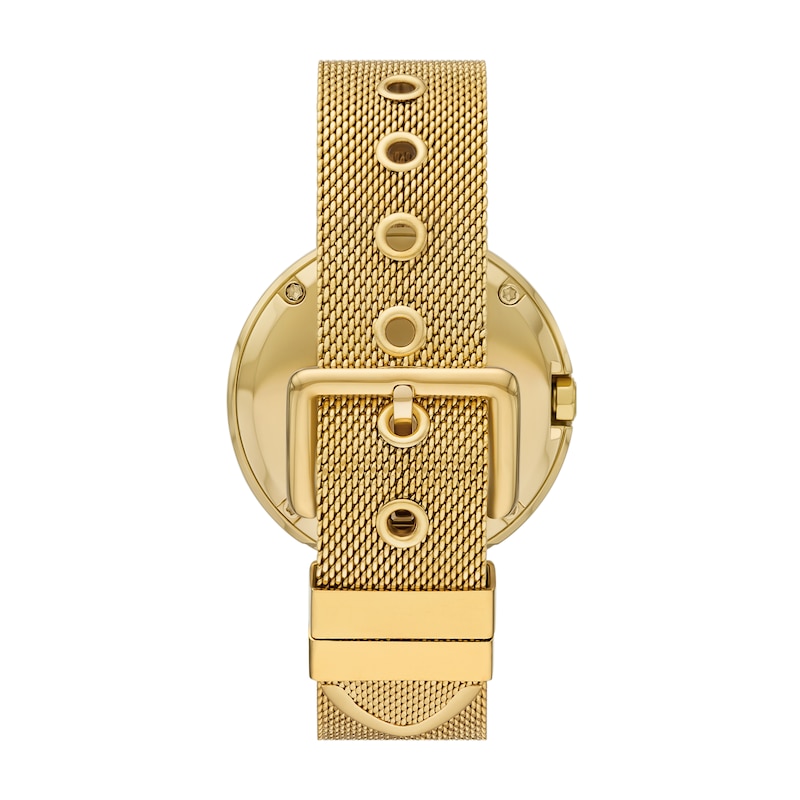 Main Image 2 of Tory Burch Pierced Women's Gold Tone Bracelet Watch