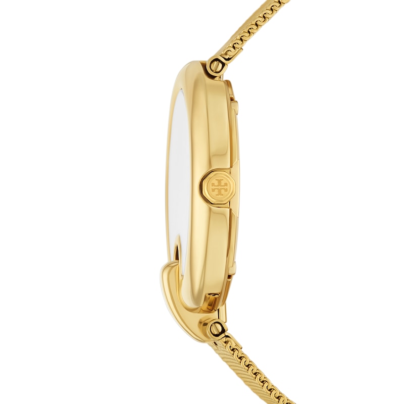 Main Image 3 of Tory Burch Pierced Women's Gold Tone Bracelet Watch