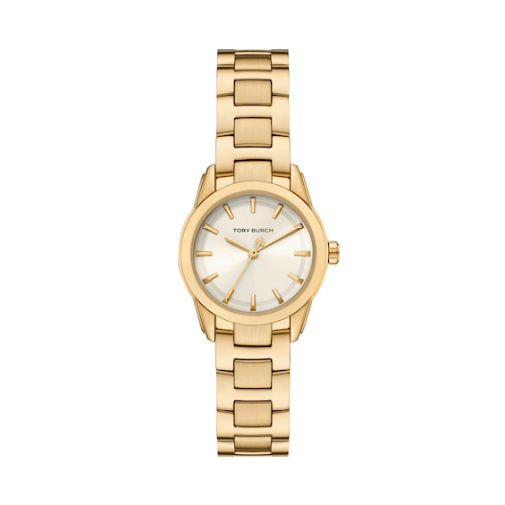 Tory Burch Small Miller Women's 28mm Gold Tone Bracelet Watch