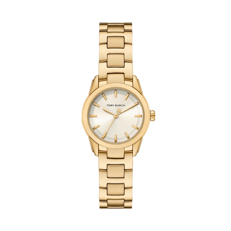 Main Image 1 of Tory Burch Small Miller Women's 28mm Gold Tone Bracelet Watch