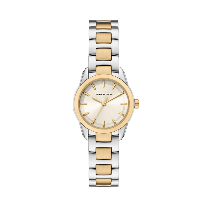 Main Image 1 of Tory Burch Small Miller Women's 28mm Two Tone Bracelet Watch