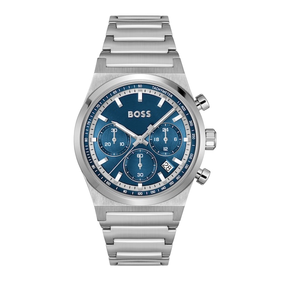 BOSS Candor 41mm Mens Chronograph Stainless Steel Watch