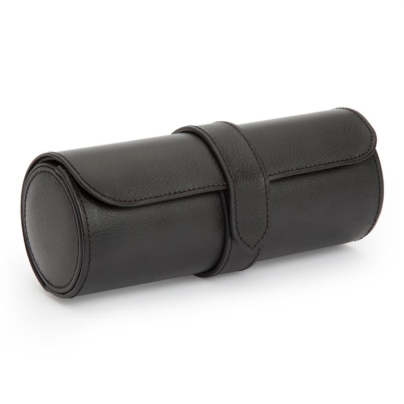 Main Image 2 of Wolf Blake Black Leather Watch Roll
