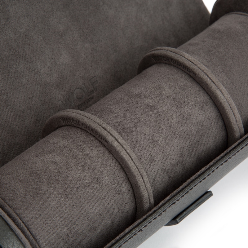 Main Image 4 of Wolf Blake Black Leather Watch Roll