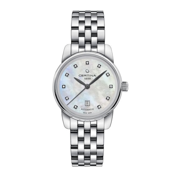 Certina Podium Ladies’ Stainless Steel Bracelet Watch