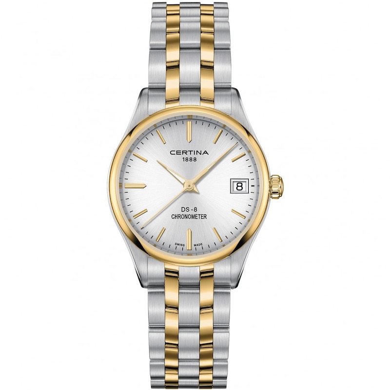 Main Image 1 of Certina Ladies' Two Tone Stainless Steel Bracelet Watch