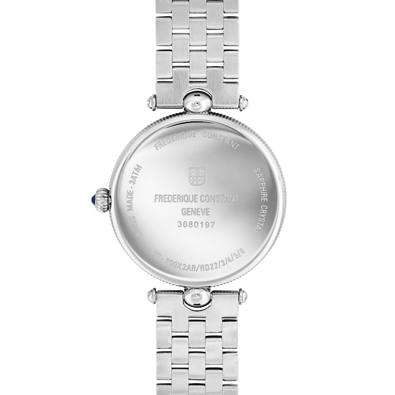 Frederique Constant Classic Art Deco Steel Bracelet Watch