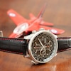 Thumbnail Image 3 of Citizen Red Arrows Black Leather Strap Chronograph Watch