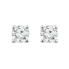 Thumbnail Image 0 of 18ct White Gold 0.75ct Diamond Solitaire Screw Back Earrings
