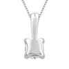 Thumbnail Image 2 of 9ct White Gold 0.15ct Diamond Solitaire Pendant