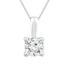 Thumbnail Image 0 of Platinum 0.50ct Diamond Solitaire Adjustable Pendant