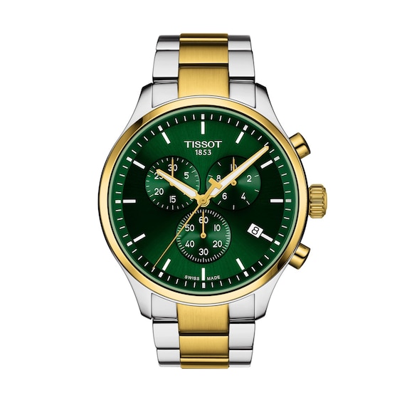 Tissot Chrono XL Classic Mens Two Tone Bracelet Watch