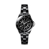 Thumbnail Image 0 of Chanel J12 Ladies' Diamond & Black Ceramic Bracelet Watch