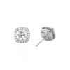 Thumbnail Image 1 of Michael Kors Brilliance Silver Cushion Cut Stud Earrings