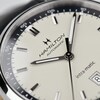 Thumbnail Image 4 of Hamilton Intra-Matic Men's Black Leather Strap Watch