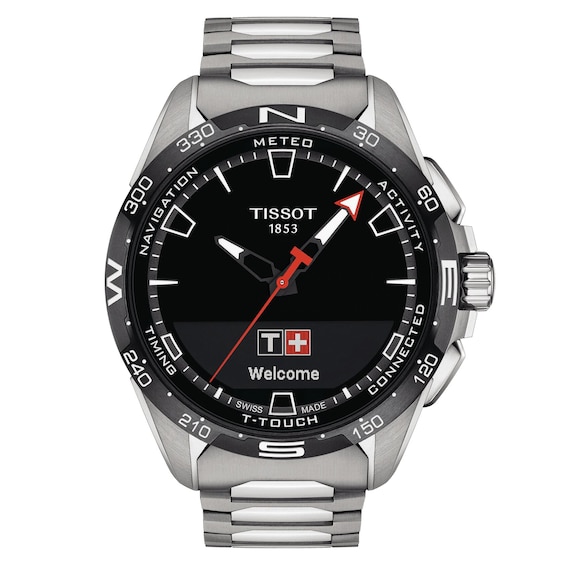 Tissot T-Touch Connect Solar Titanium Bracelet Watch