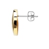 Thumbnail Image 1 of BOSS Medallion Yellow Gold-Tone Stud Earrings