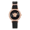 Thumbnail Image 0 of Versace Palazzo Ladies' Black Leather Strap Watch