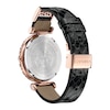 Thumbnail Image 1 of Versace Palazzo Ladies' Black Leather Strap Watch