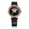 Thumbnail Image 3 of Versace Palazzo Ladies' Black Leather Strap Watch