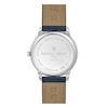 Thumbnail Image 3 of Frederique Constant Moneta Moonphase Blue Dial Blue Leather Strap Watch