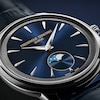Thumbnail Image 4 of Frederique Constant Moneta Moonphase Blue Dial Blue Leather Strap Watch