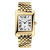 Thumbnail Image 1 of Frederique Constant Carree Small Seconds Silver Dial Gold Tone Bracelet Watch