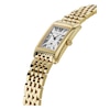 Thumbnail Image 2 of Frederique Constant Carree Small Seconds Silver Dial Gold Tone Bracelet Watch