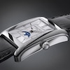 Thumbnail Image 4 of Frederique Constant Classics Carree Moonphase Automatic Black Leather Strap Watch
