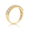 Thumbnail Image 1 of 18ct Yellow Gold 1ct Diamond Two Row Eternity Ring