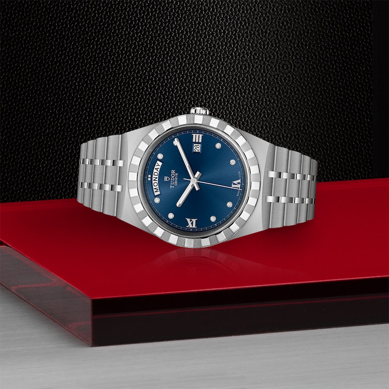 Tudor Royal 41 Blue Dial & Stainless Steel Bracelet Watch